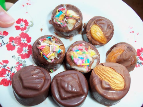 самодельные шоколадные конфеты