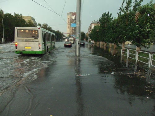 дороги в воде челябинск