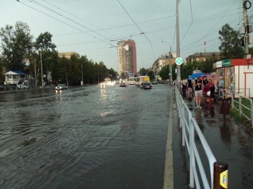 остановка без крыши