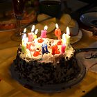 торт с днем рождения