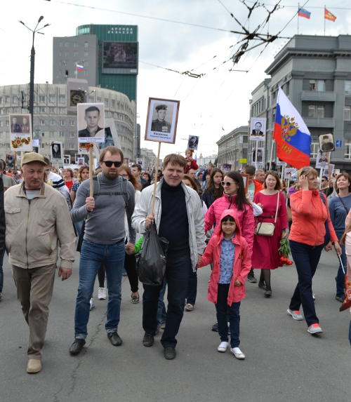 бессмертный полк челябинск 2017